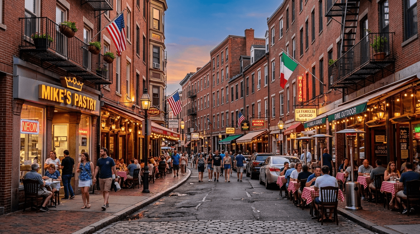 Explore the North End neighborhood